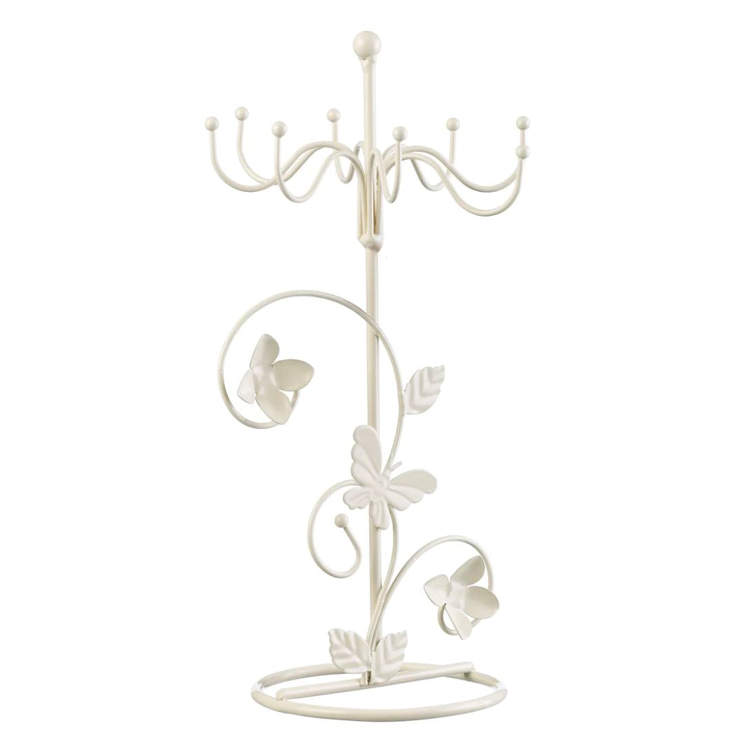 Souza Metal smykkestativ, creme