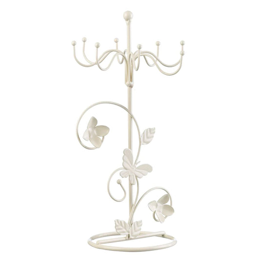 Souza Metal smykkestativ, creme