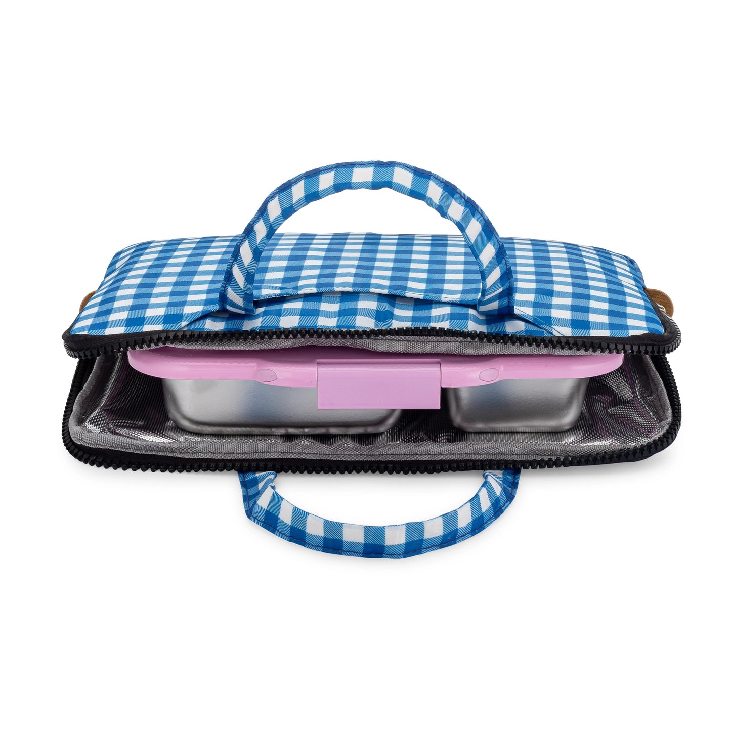 Yumbox termotaske blå tern