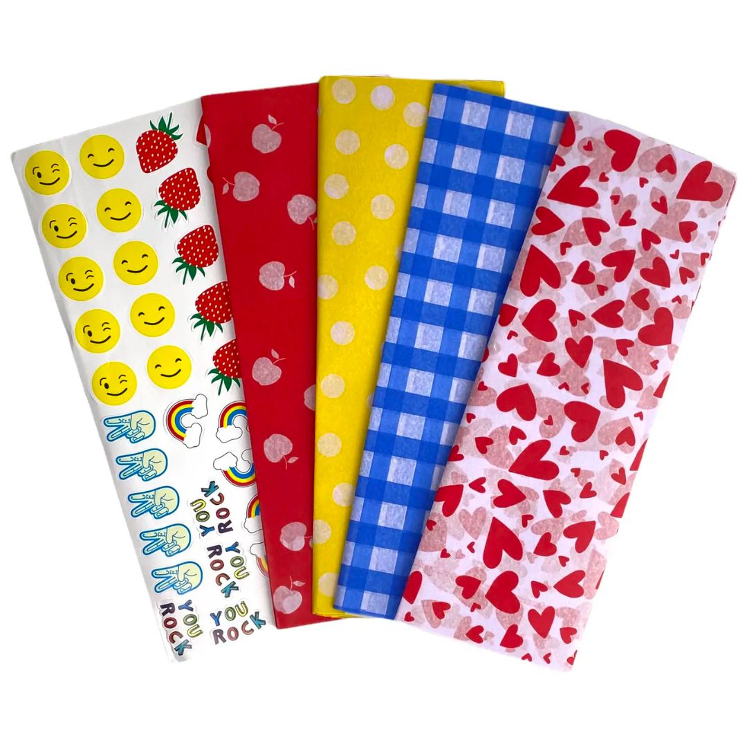 Yumbox Sandwich papir wrap, hjerter 40 ark