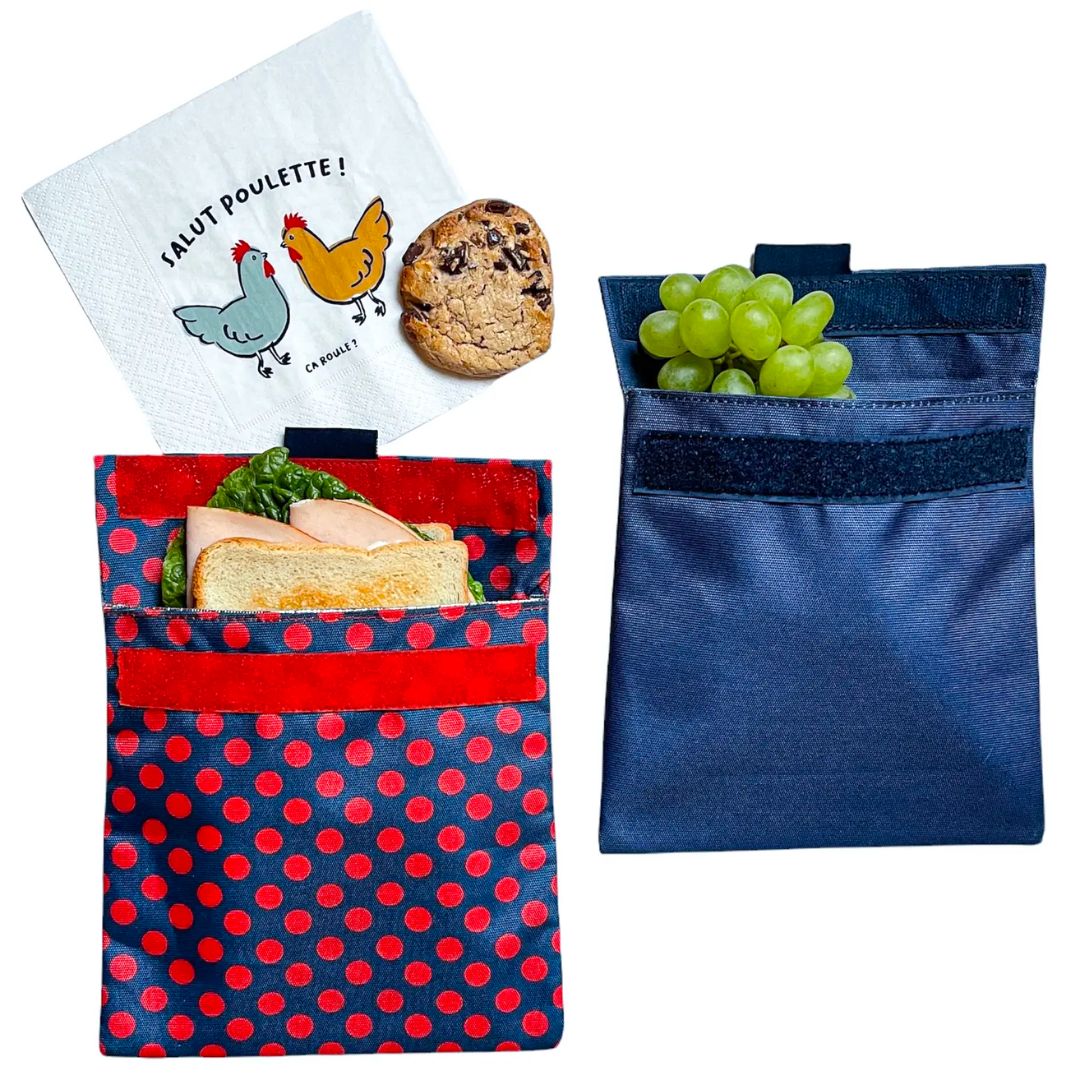 Yumbox 1stk sandwich- og snackpose, navy