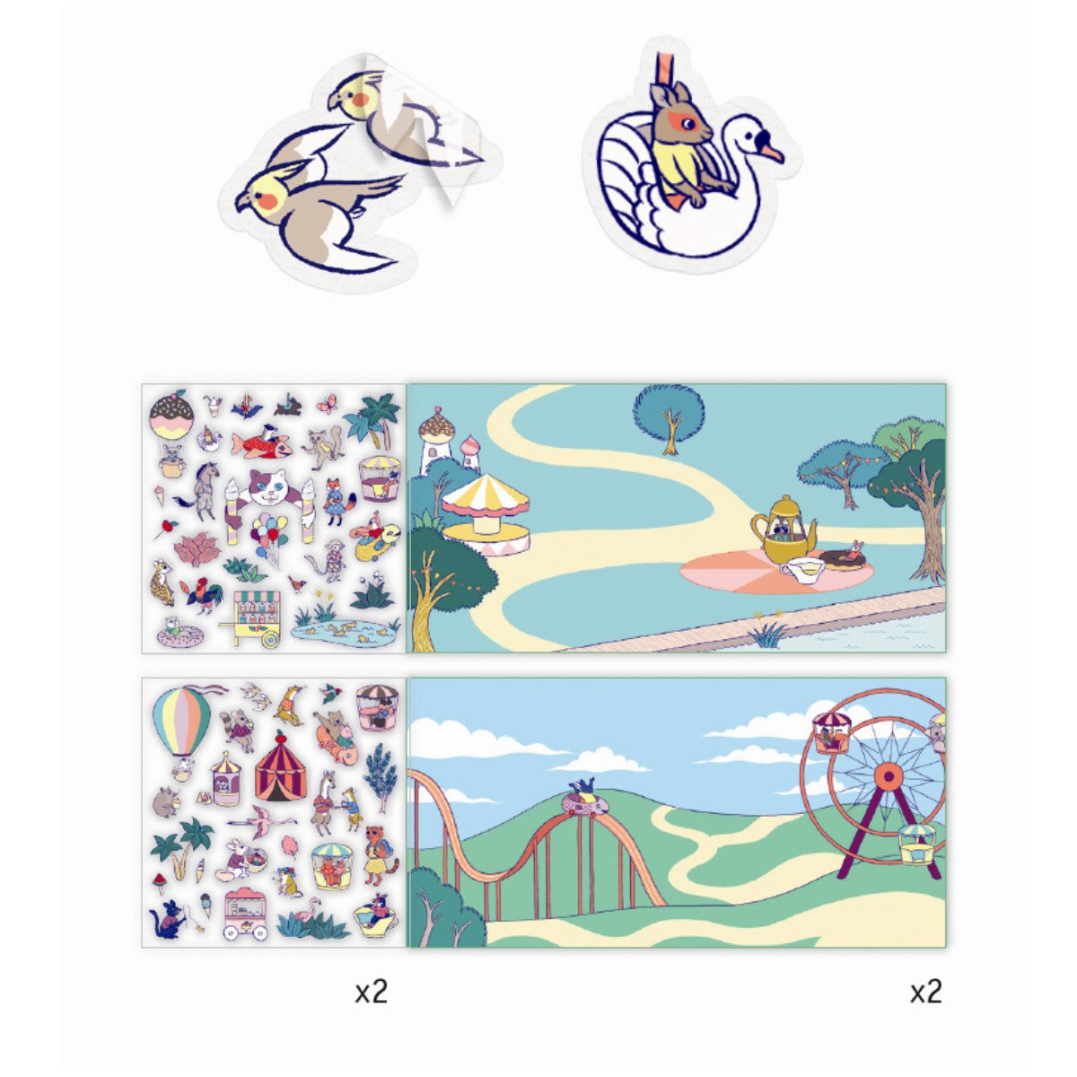 Djeco stickers story havet