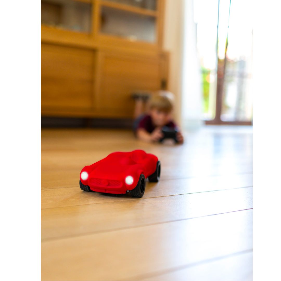 Kidywolf Kidycar fjernstyret bil, rød