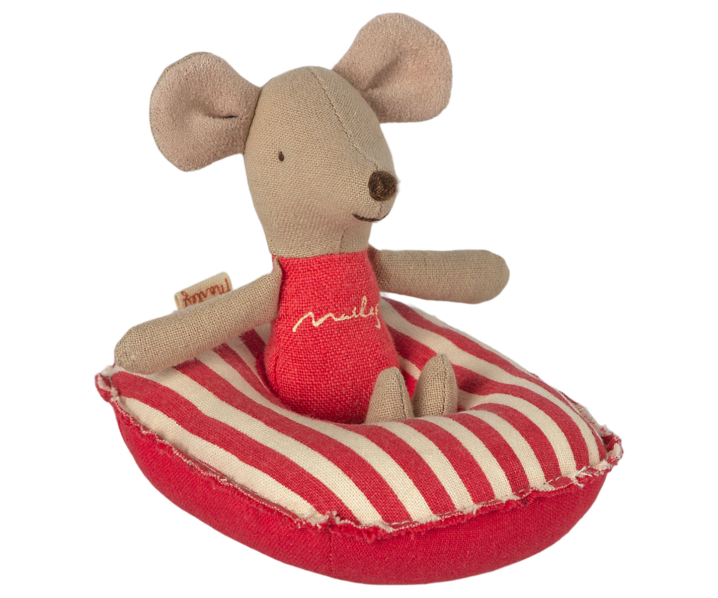 Maileg rubber boat red