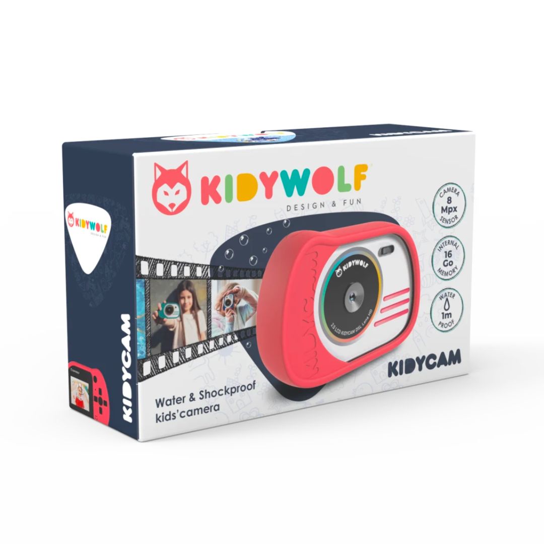 Kidywolf Kidycam digitalkamera, pink