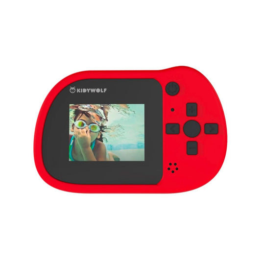 Kidywolf Kidycam digitalkamera, rød