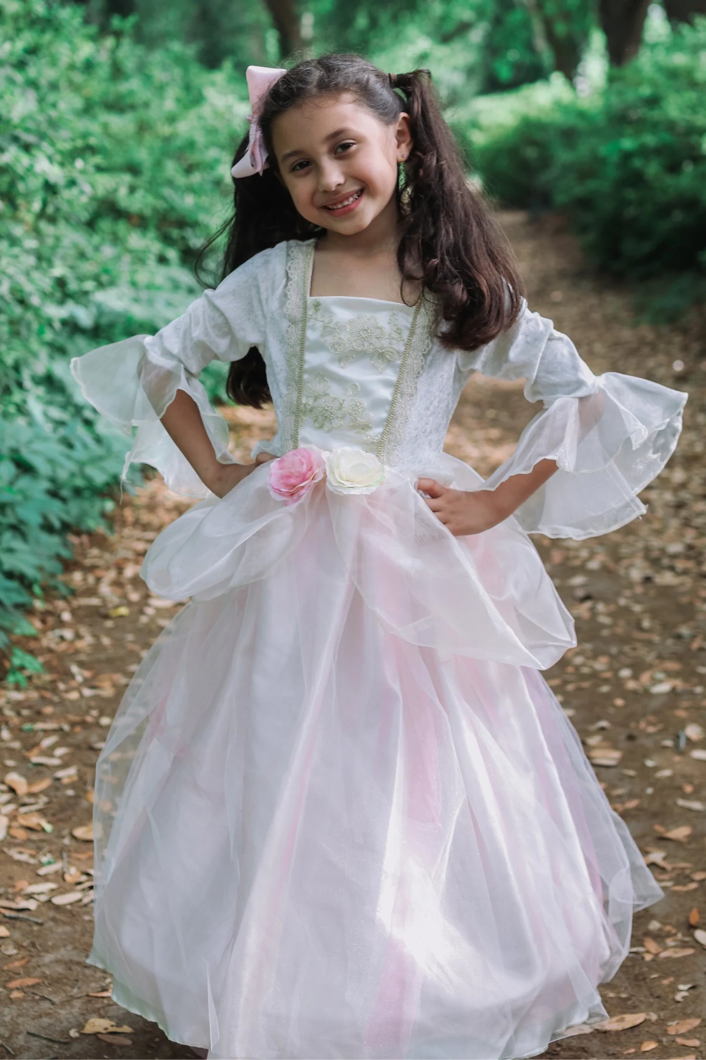 Great Pretenders Golden prinsessekjole, str.7-8 år