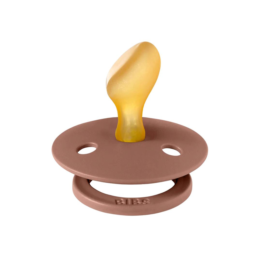 BIBS 2pk colour latex sutter anatomisk str. 2, Blush/woodchuck