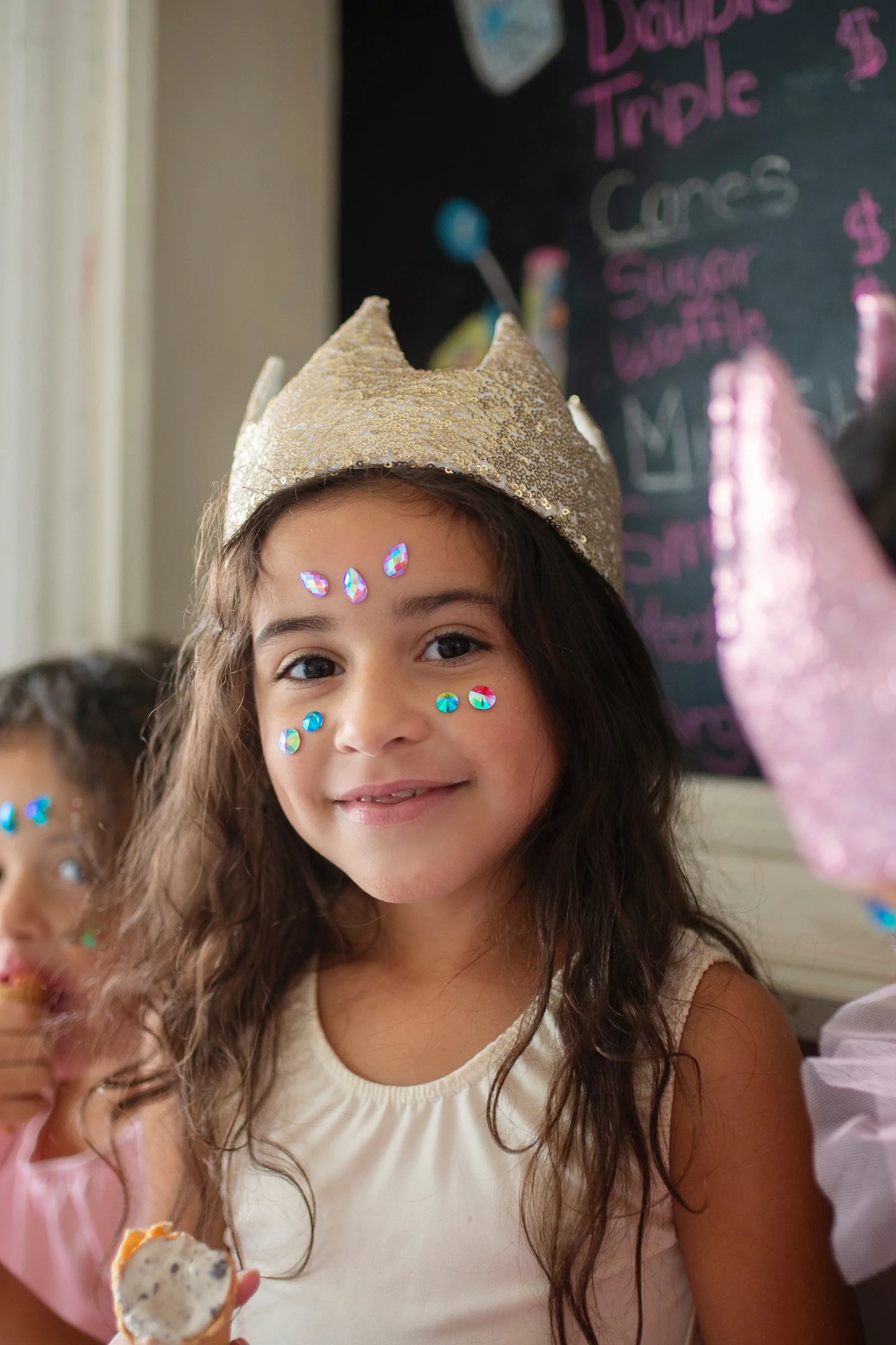 Great Pretenders ansigtsklistermærker, krystaler