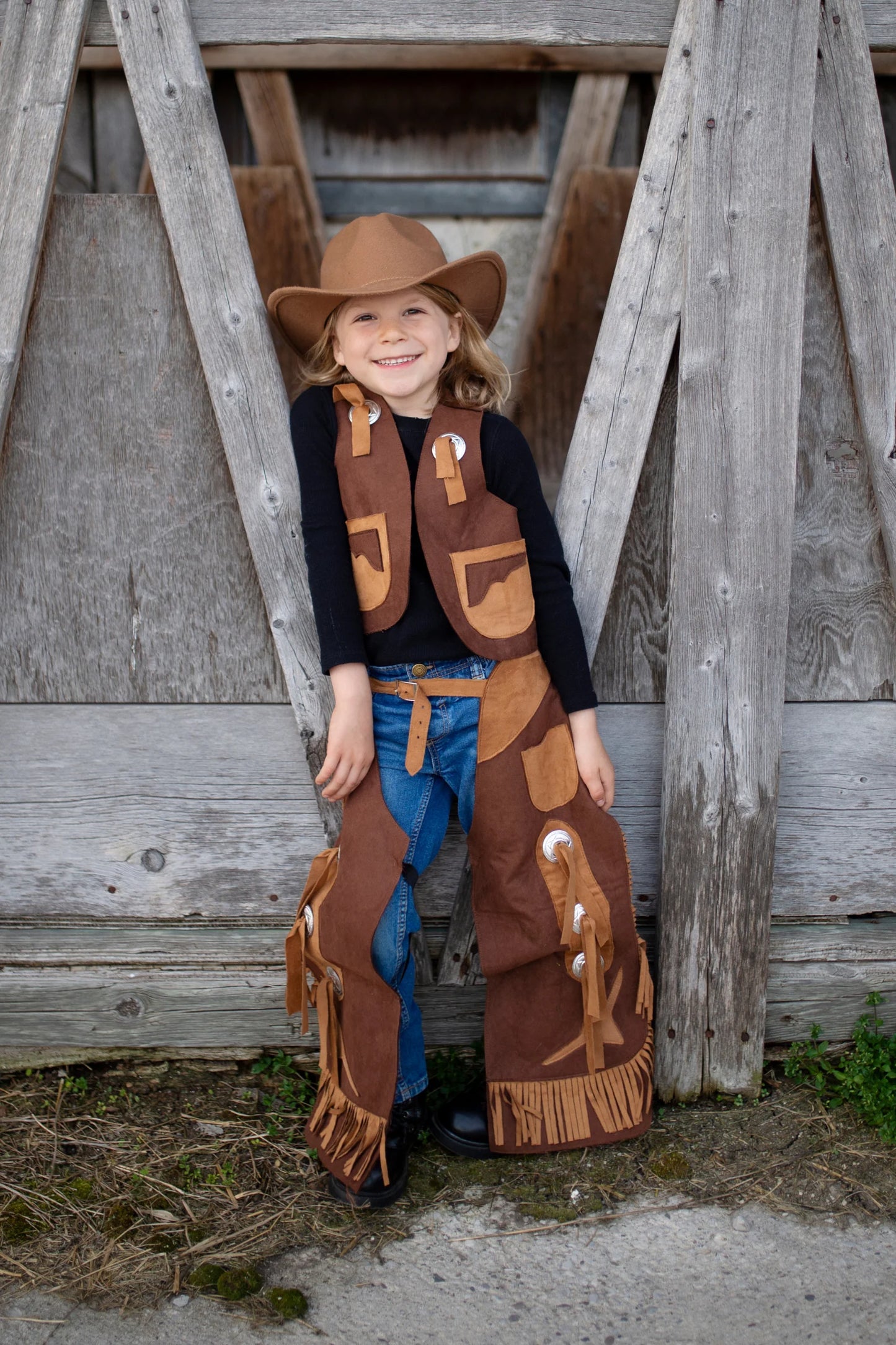 Great Pretenders Cowboy-sæt str. 5-6 år