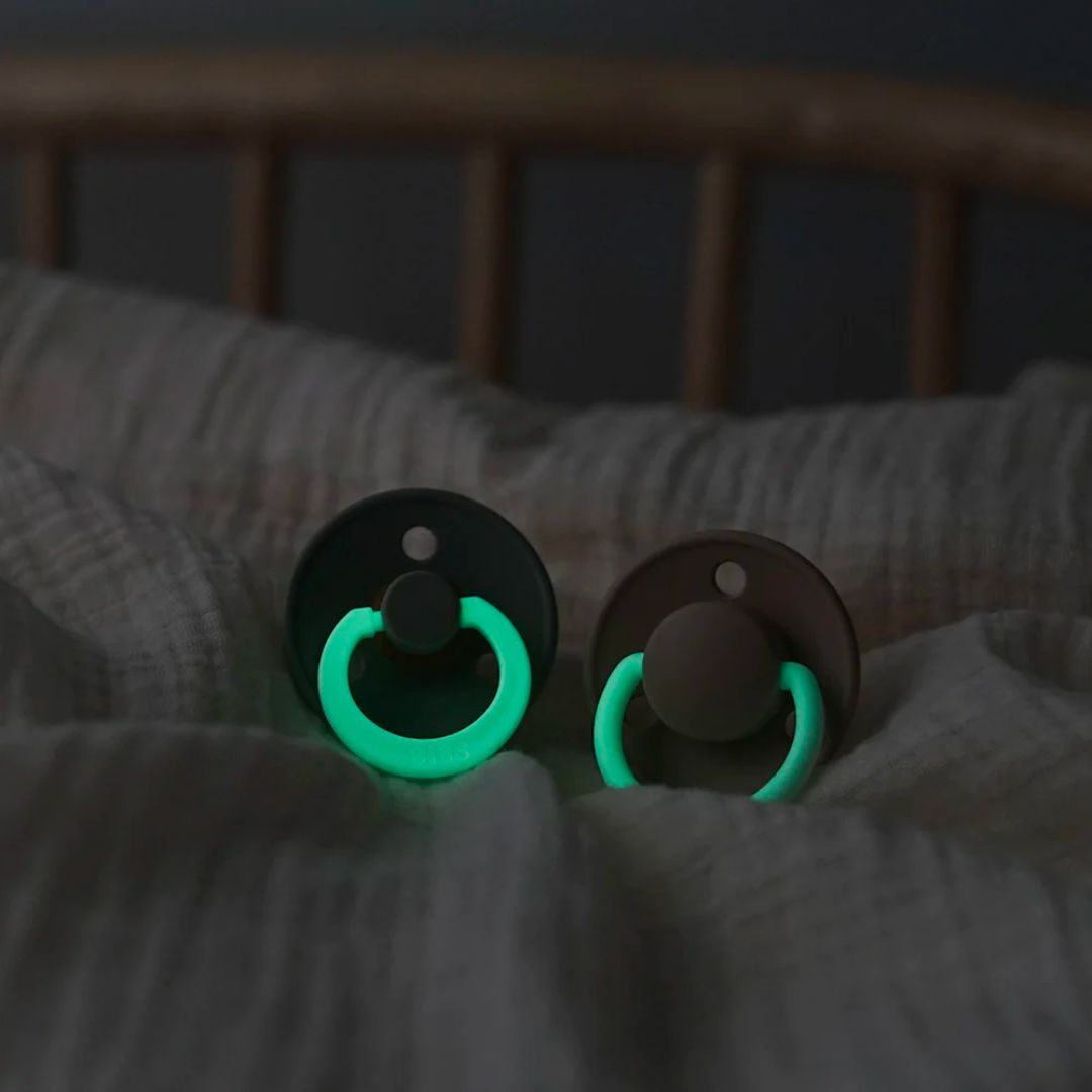 BIBS sut 1 stk. Colour glow latex str. 2, Dark oak