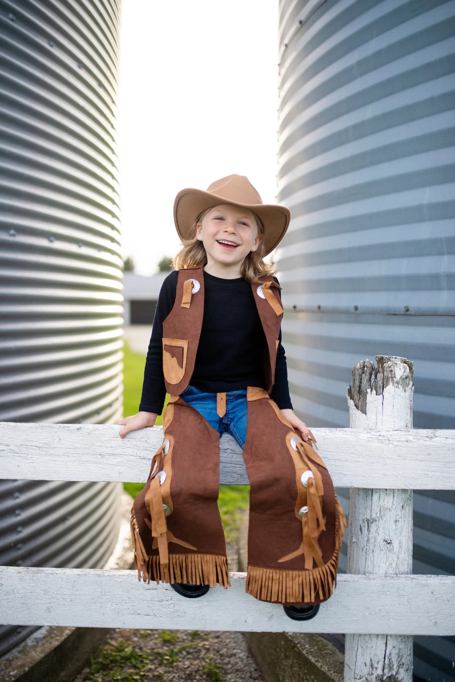 Great Pretenders Cowboy-sæt str. 5-6 år
