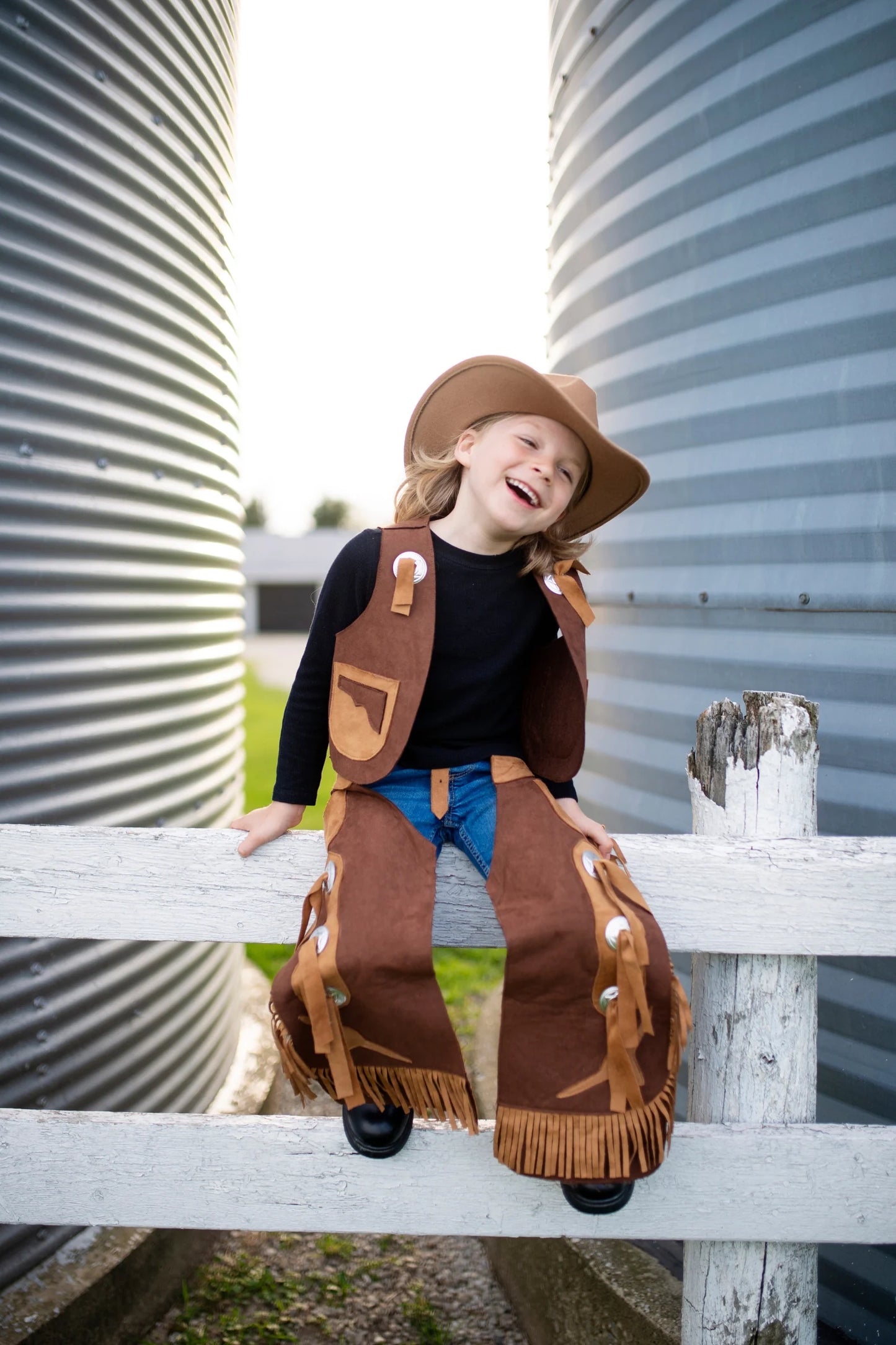 Great Pretenders Cowboy-sæt str. 5-6 år