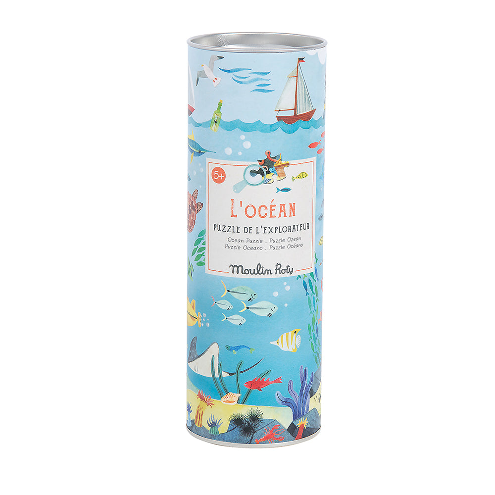 Moulin Roty Puslespil 96 brk - Explorer's Ocean