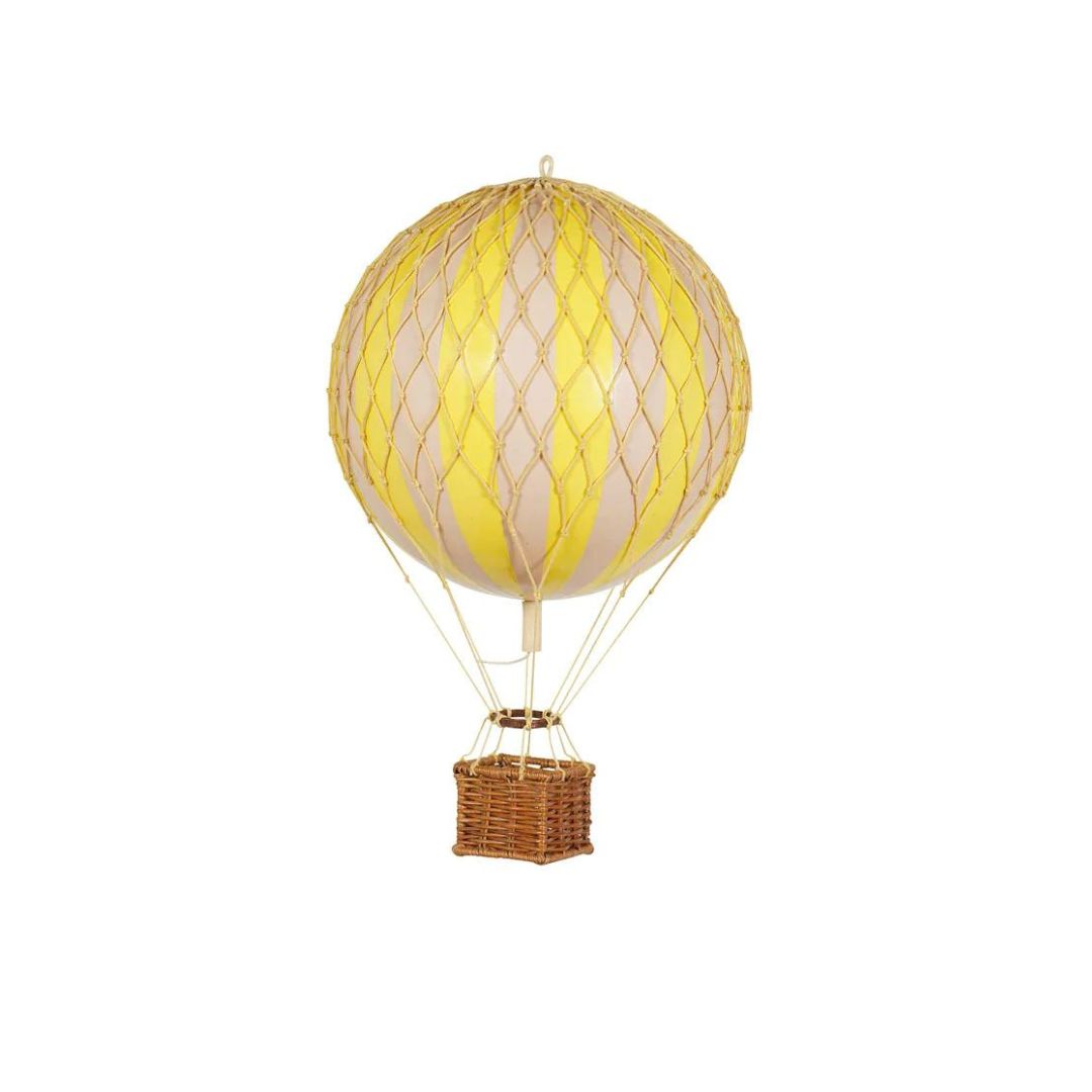 Authentic Models Floating the skies luftballon, 8,5cm. - True yellow
