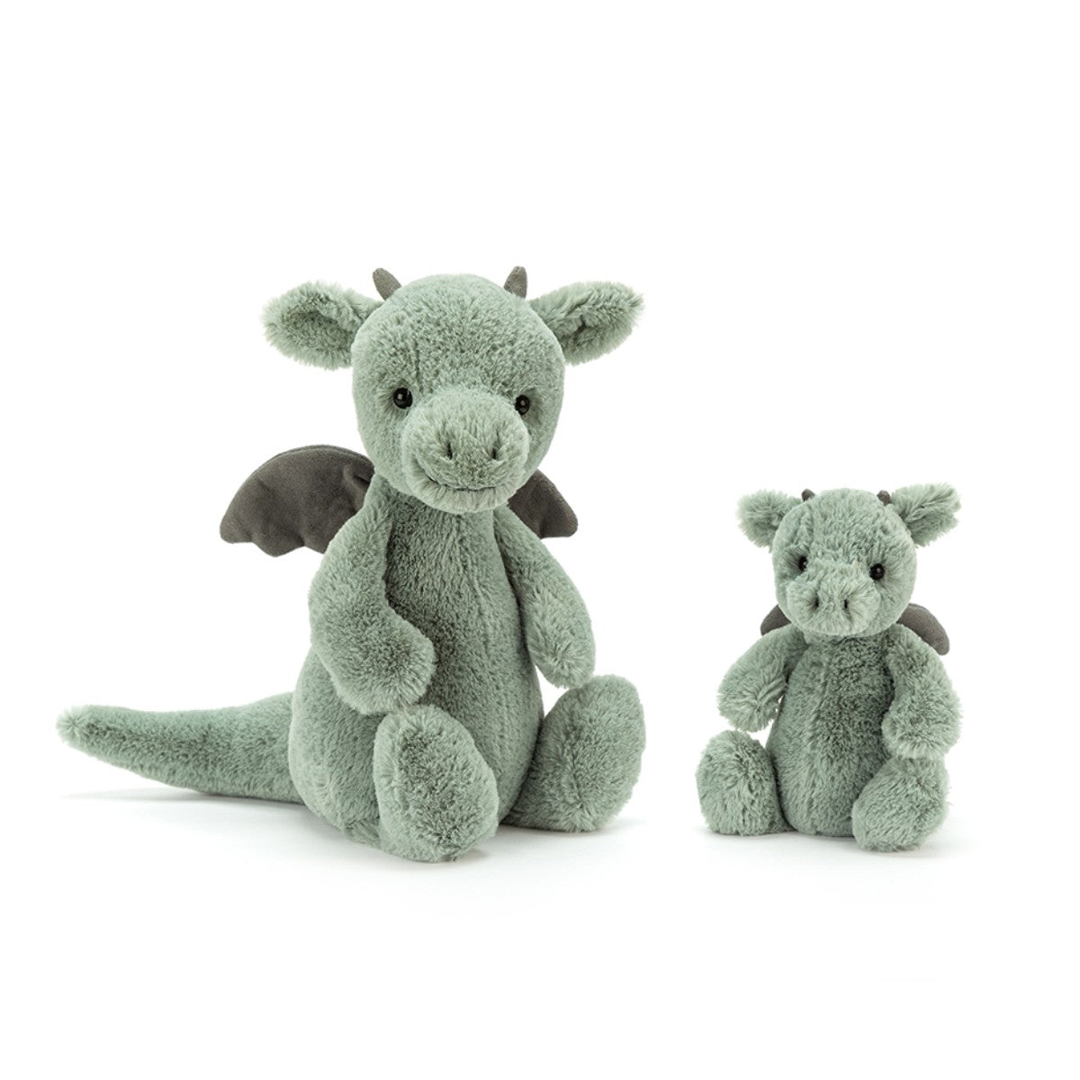 Jellycat Bashful Drage, mellem 31 cm