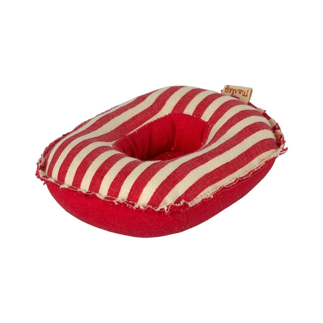 Maileg rubber boat red