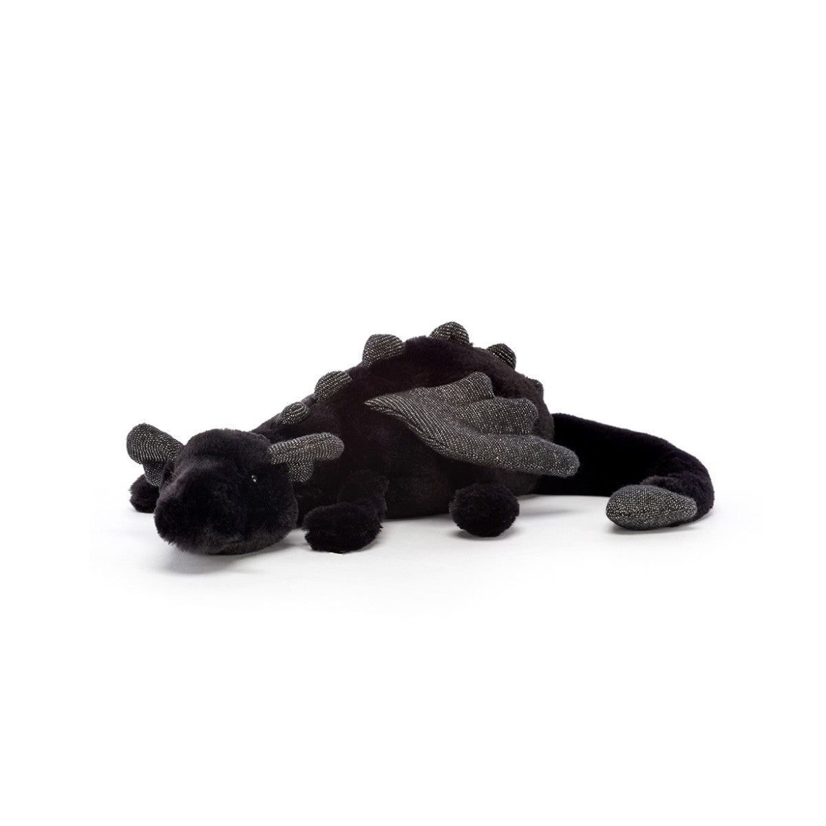 Jellycat Drage Onyx lille, 26 cm