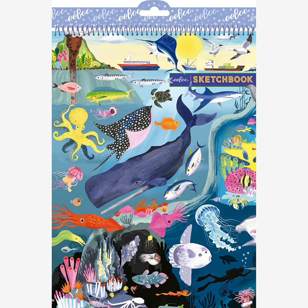 eeBoo Skitseblok - Under the Sea