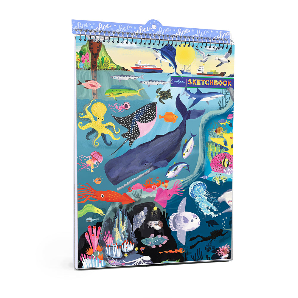eeBoo Skitseblok - Under the Sea