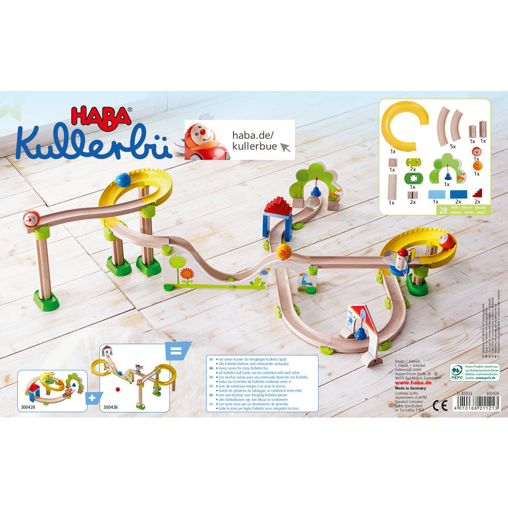 HABA Kullerbü kuglebane, spiral