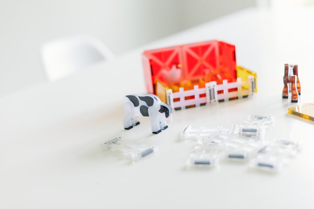 Magna-Tiles Bondegårdsdyr, 25 dele