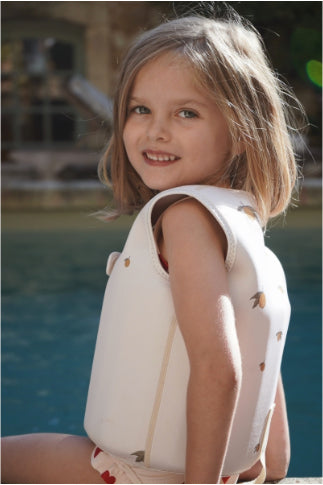 Konges Sløjd float vest 1-2år, lemon