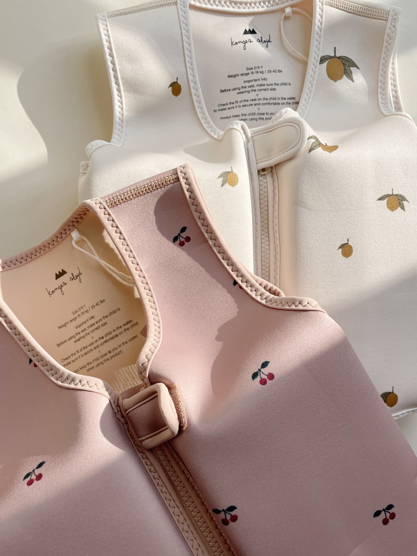 Konges Sløjd float vest 1-2år, lemon