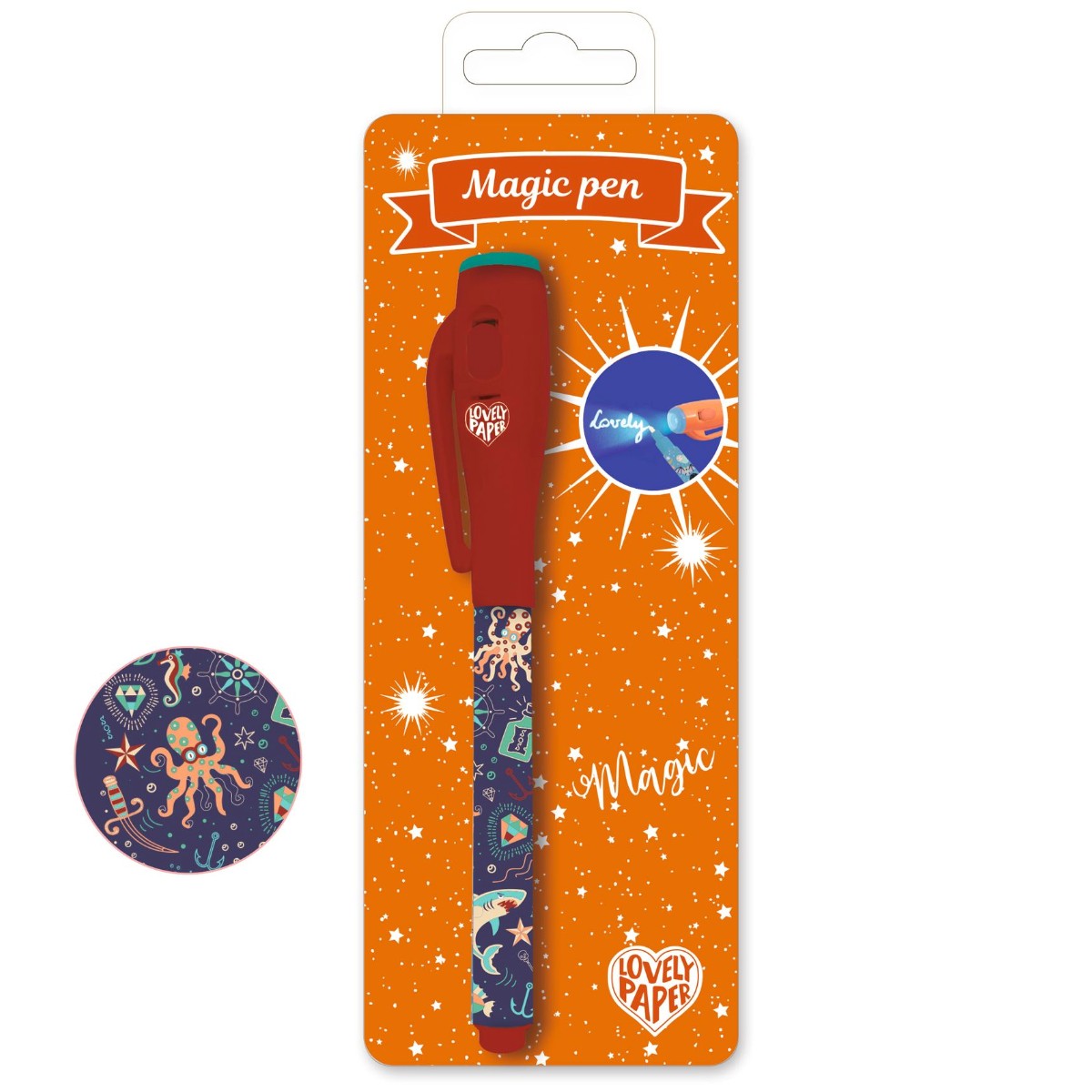 Djeco Lovely Paper Steve magic pen