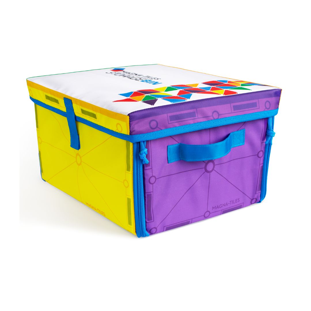 Magna-Tiles 2-i-1 opbevaringskasse og legetæppe
