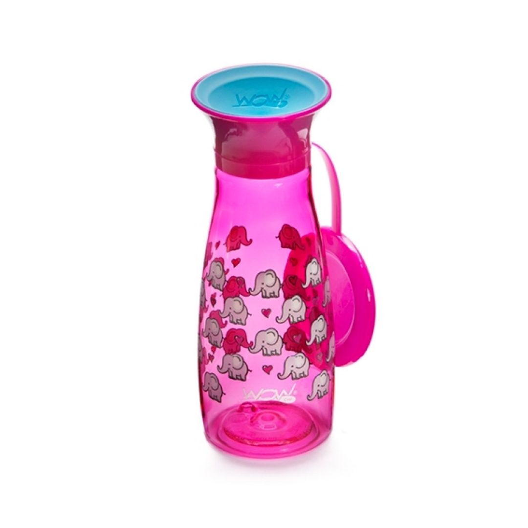 WOW cup mini, lyserød elefant