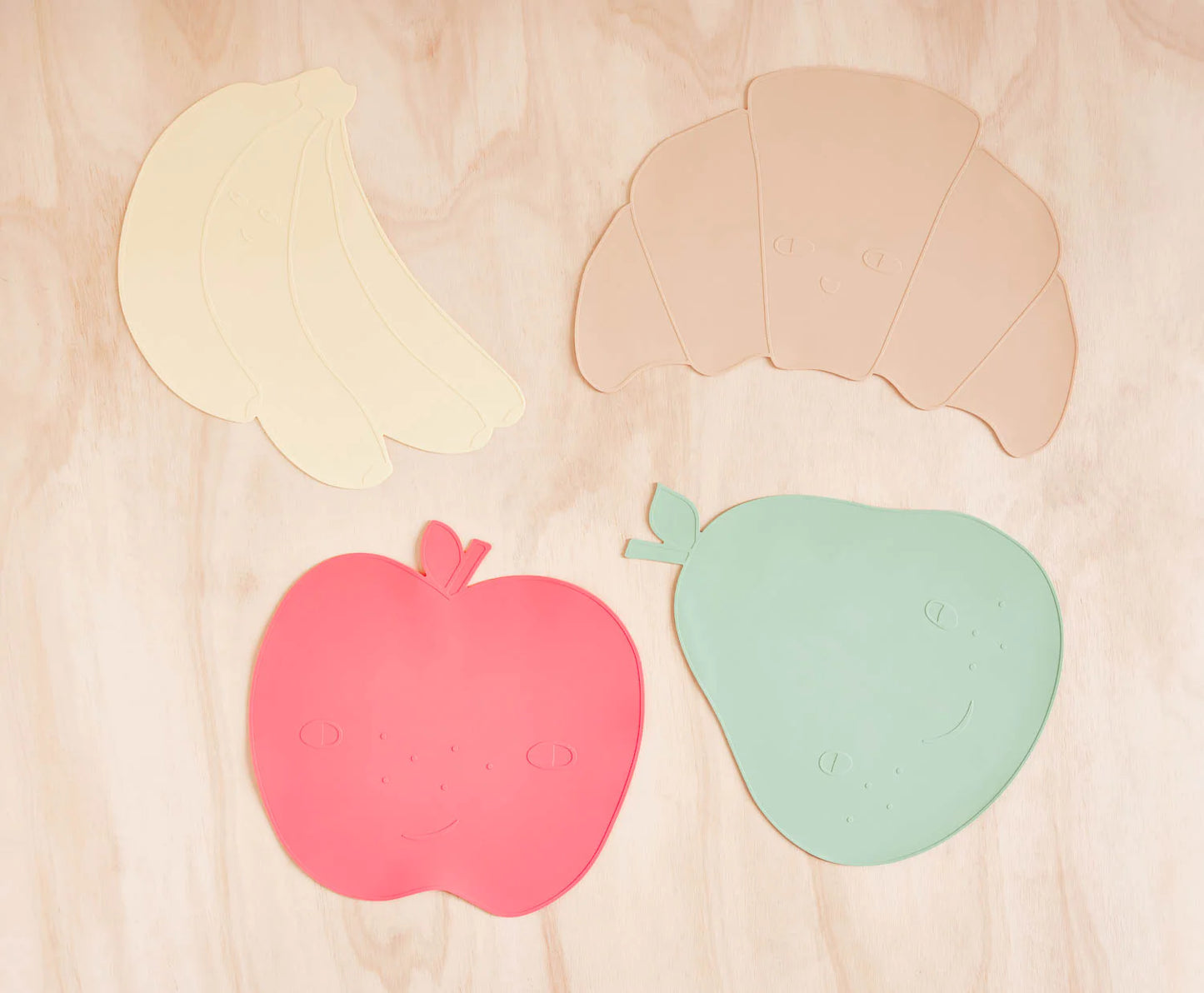 OYOY Yummy apple dækkeserviet, cherry red