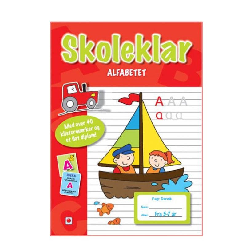 Bog Skoleklar: Alfabetet