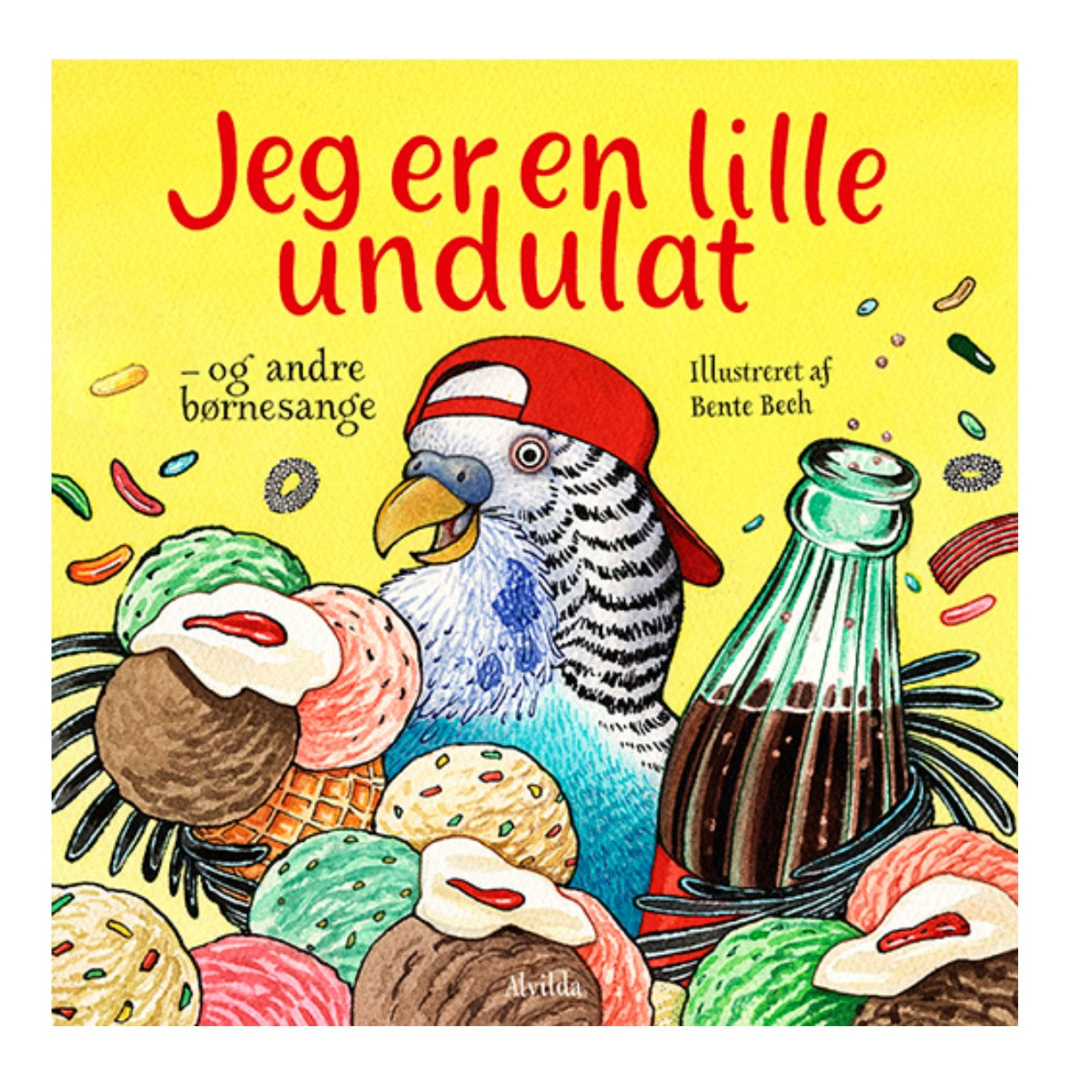 Bog Jeg er en lille undulat - og andre børnesange