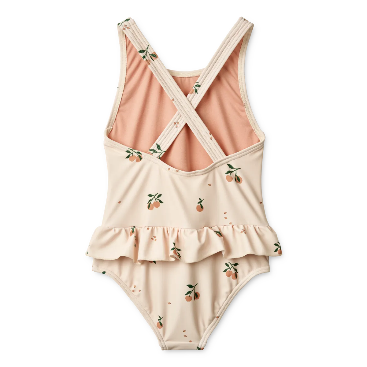 Liewood Amara badedragt 4 år, Peach/Sea shell