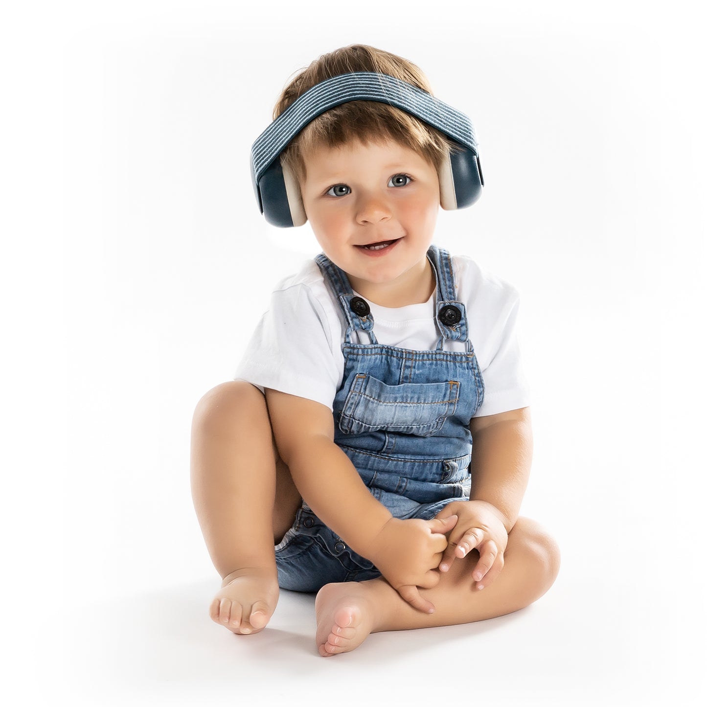 Reer høreværn til baby Blå