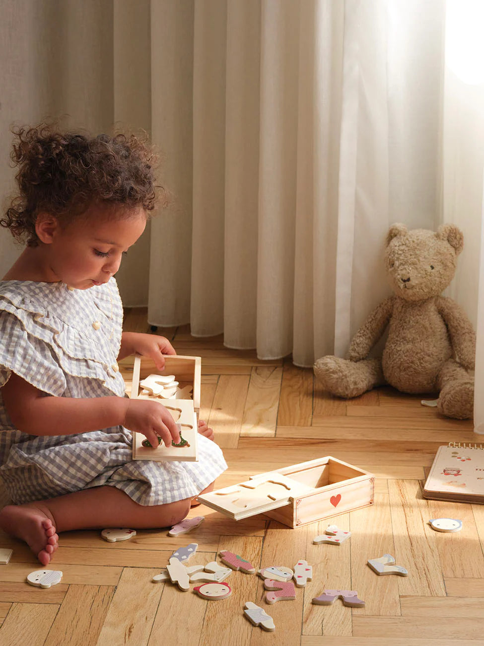 Konges Sløjd Teddy dress up, blue
