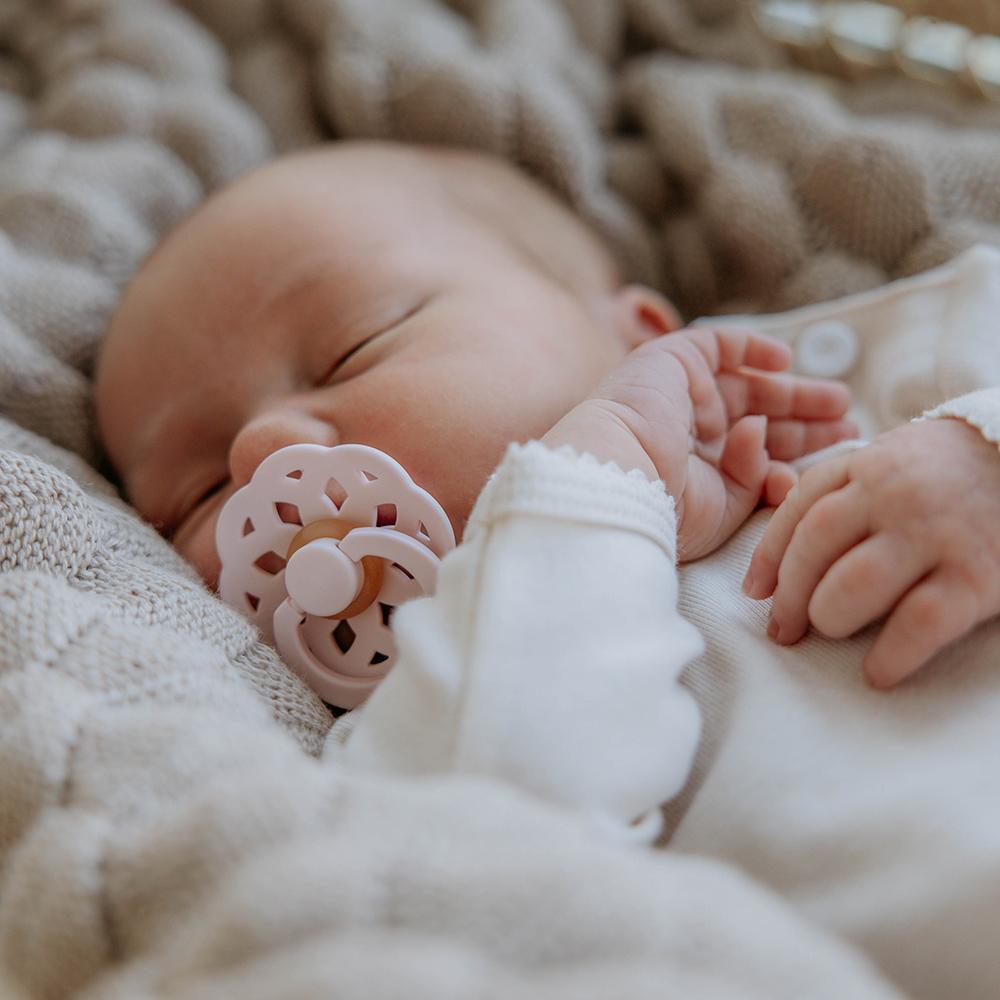 BIBS 2pk sutter boheme latex str. 2, Blossom/dusky lilac