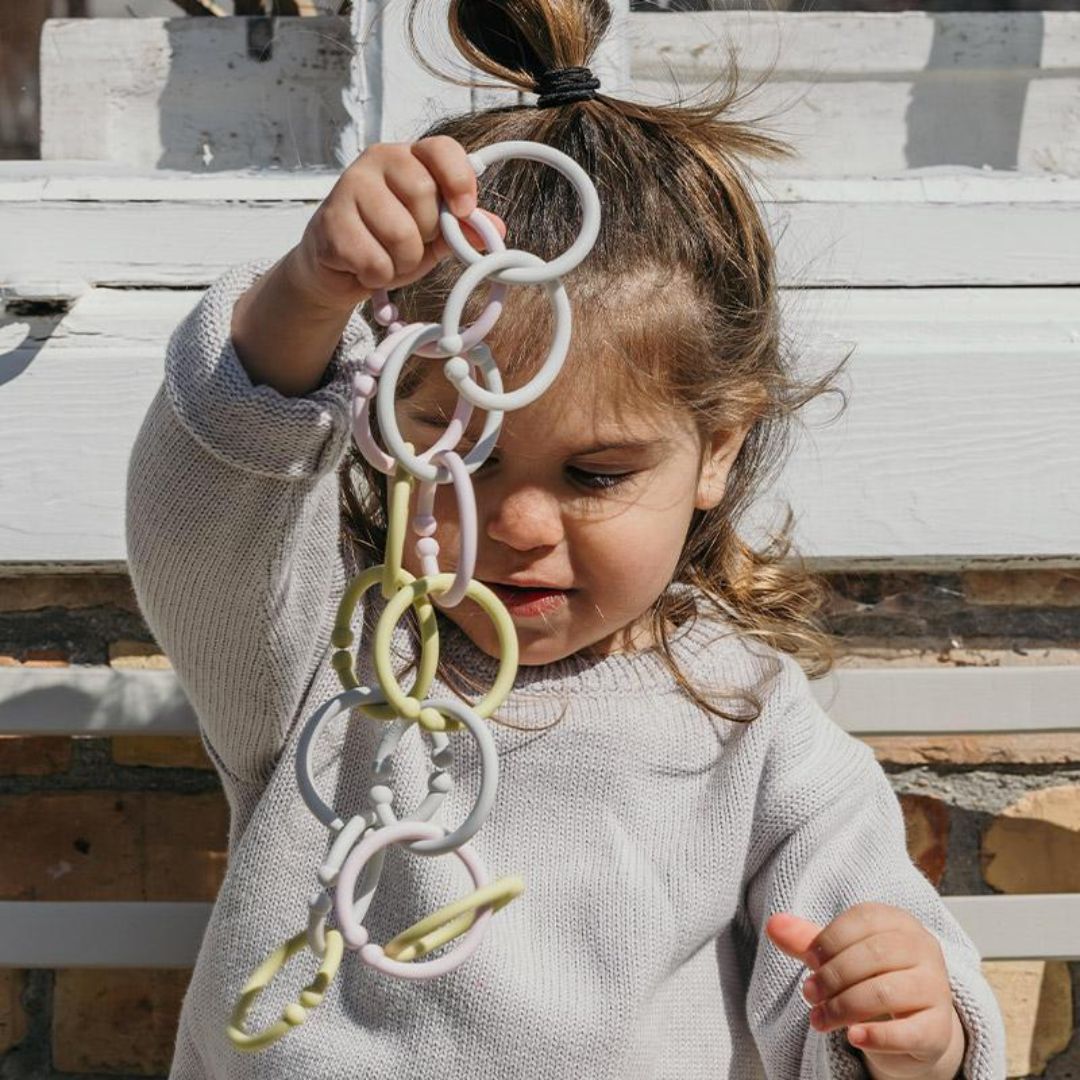 BIBS 12pk loops, sand/vanilla/dark oak