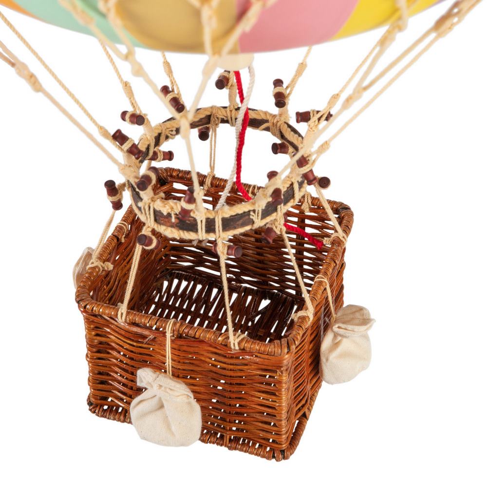 Authentic Models Royal Aero luftballon, 32cm. - Rainbow pastel