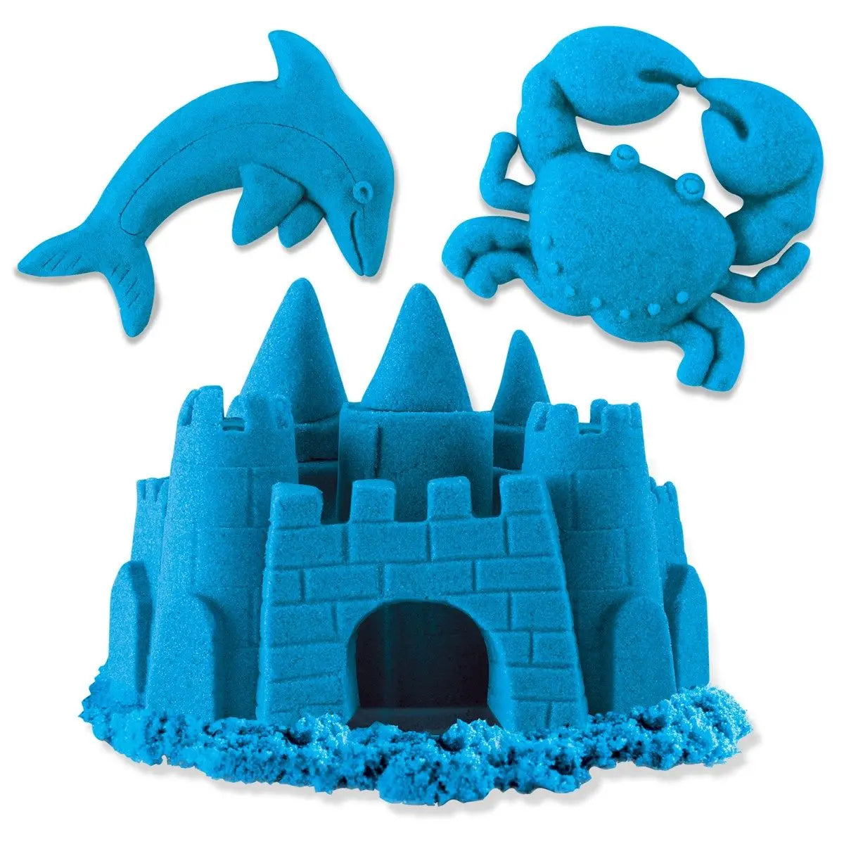 Kinetic Sand i pose, blå
