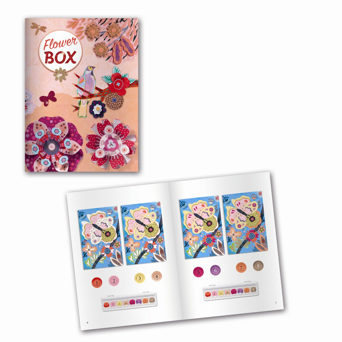 Djeco kreativt aktivitetsæt, Blomsterhaven