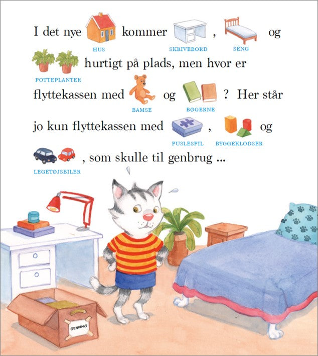 Bog Karla Kat skal flytte