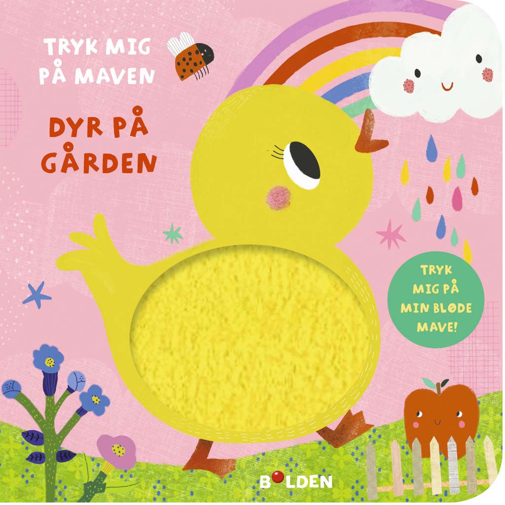 Bog Tryk mig på maven: Dyr på gården