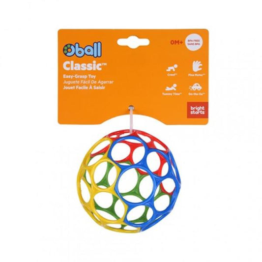 Oball classic bold Rød, blå, grøn og gul - All About Kids Odense