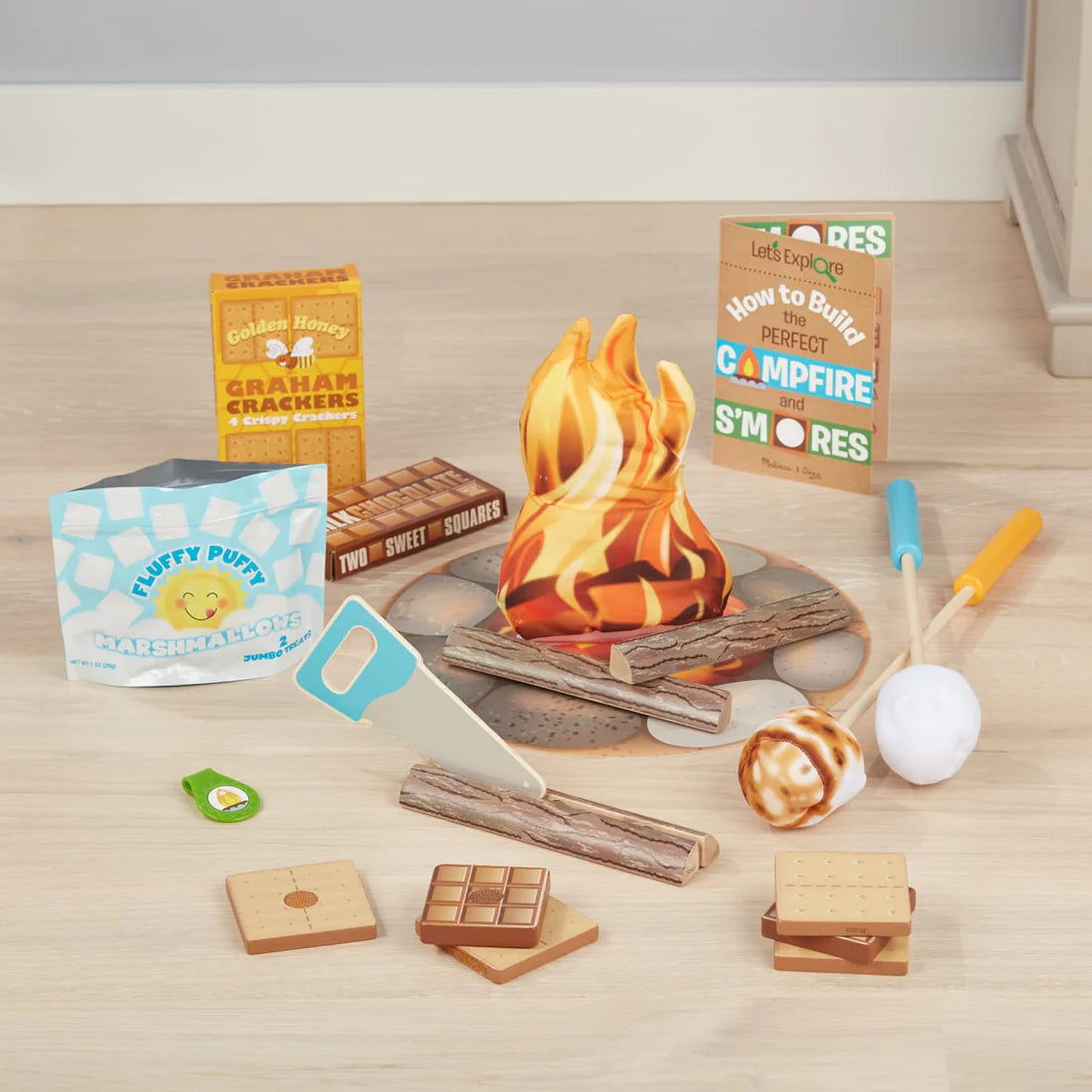 Melissa&Doug lejrbål sæt