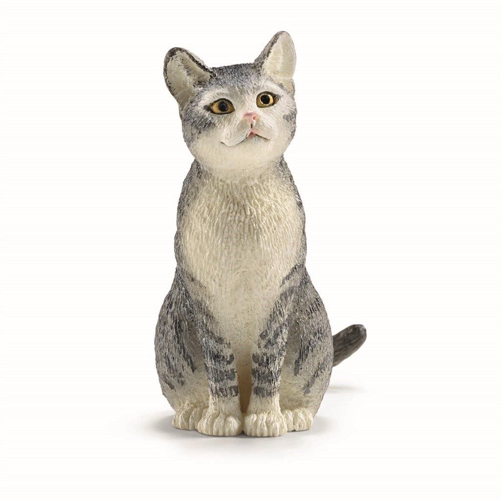 Schleich Kat siddende