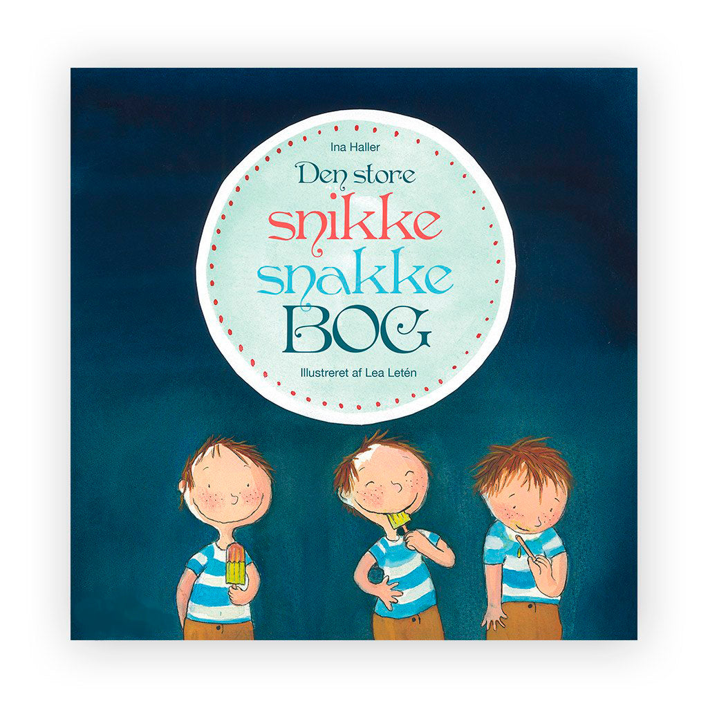 Bog Den store snikke snakke bog
