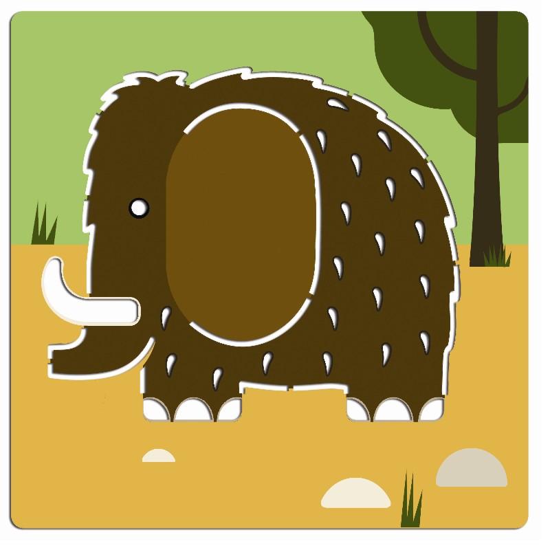 Djeco tegneskabeloner Dinosauer - All About Kids Odense