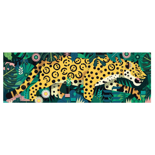 Djeco Galleripuslespil - Leopard, 1000 brikker